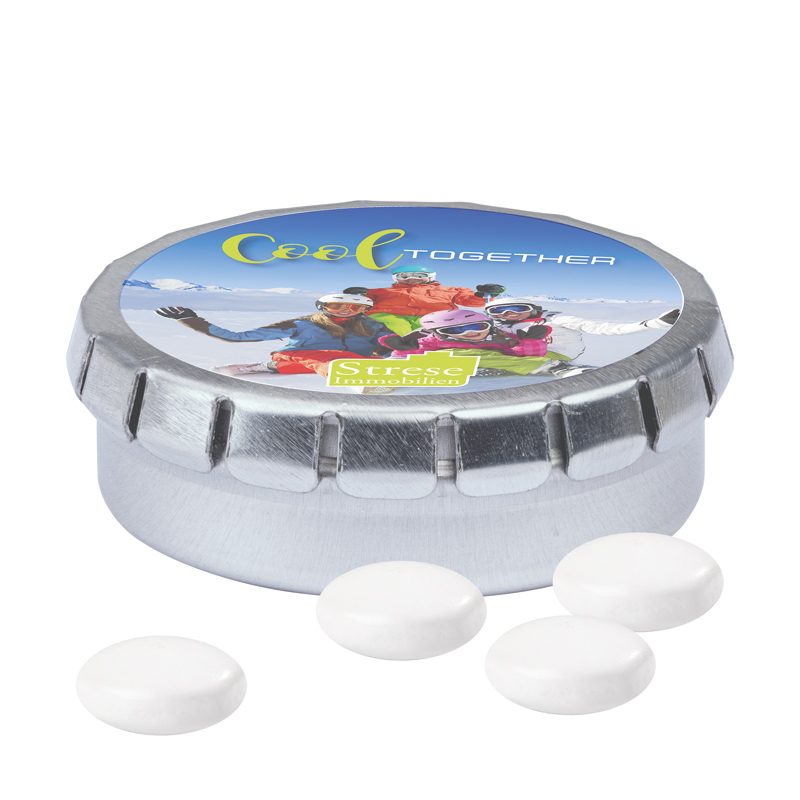 Quick Box, blank, Mentos Kaudragee Mint