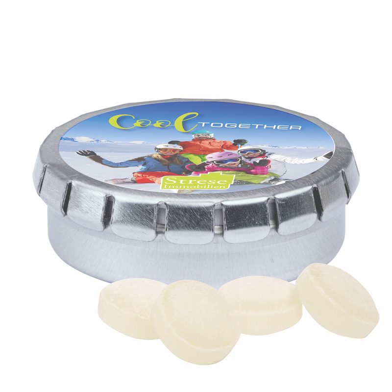 Quick Box, blank, Mini Bonbons Japanische Minze