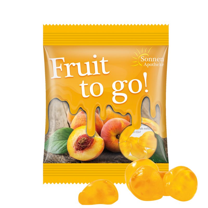 Minitüte 15 g, Folie transparent, Trolli Vitamin Fruchtgummi