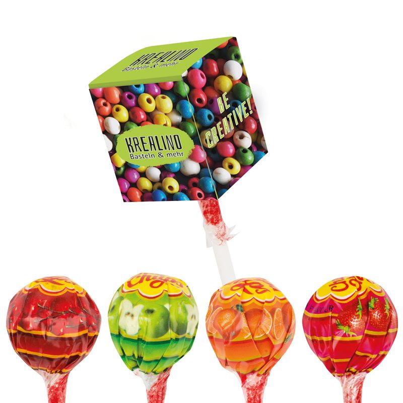 Lolly Box Chupa Chups Kugel Lolly Fruchtmischung