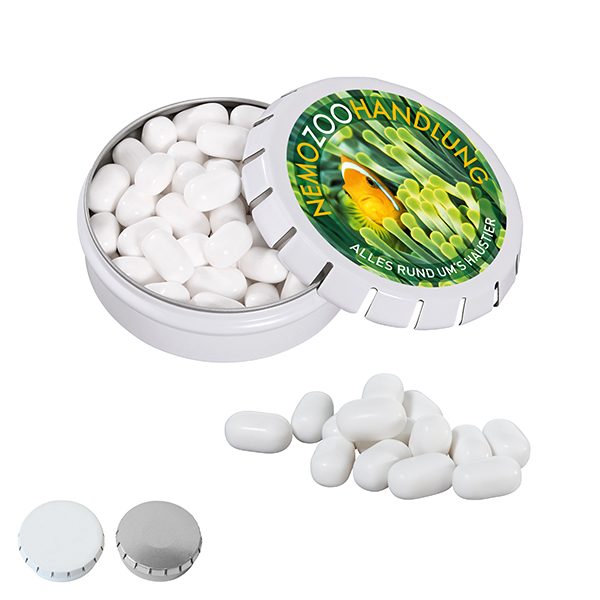 SUPER-MINI-Drück-mich-Dose mit tic tac, 22g