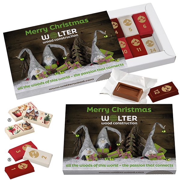 Schoko-Naps-Schuber-Adventskalender INDIVIDUELL