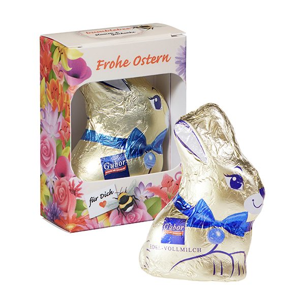 Gubor Osterhase in Werbebox