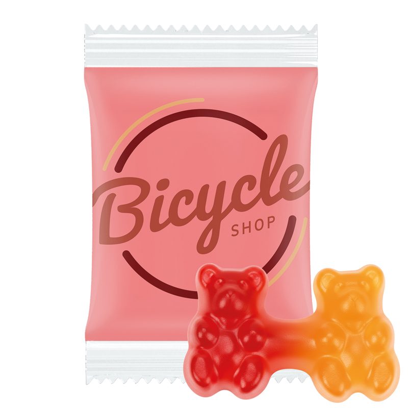 Trolli Team Gummibärchen Premium, Folie weiß