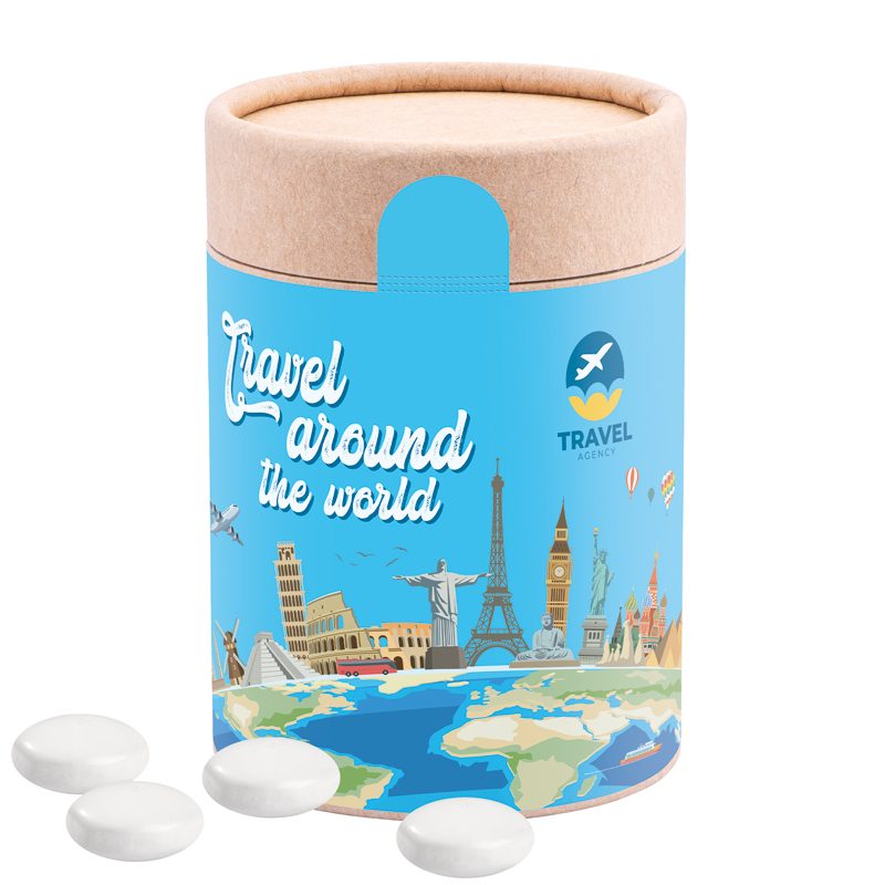 Papierdose Eco Maxi, Mentos Kaudragee Mint