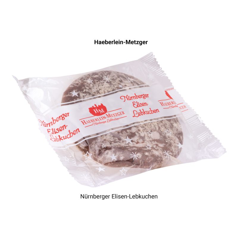 Lebkuchen Präsent Geschenkverpackung, Nürnberger Elisen-Lebkuchen – weitere Ansicht