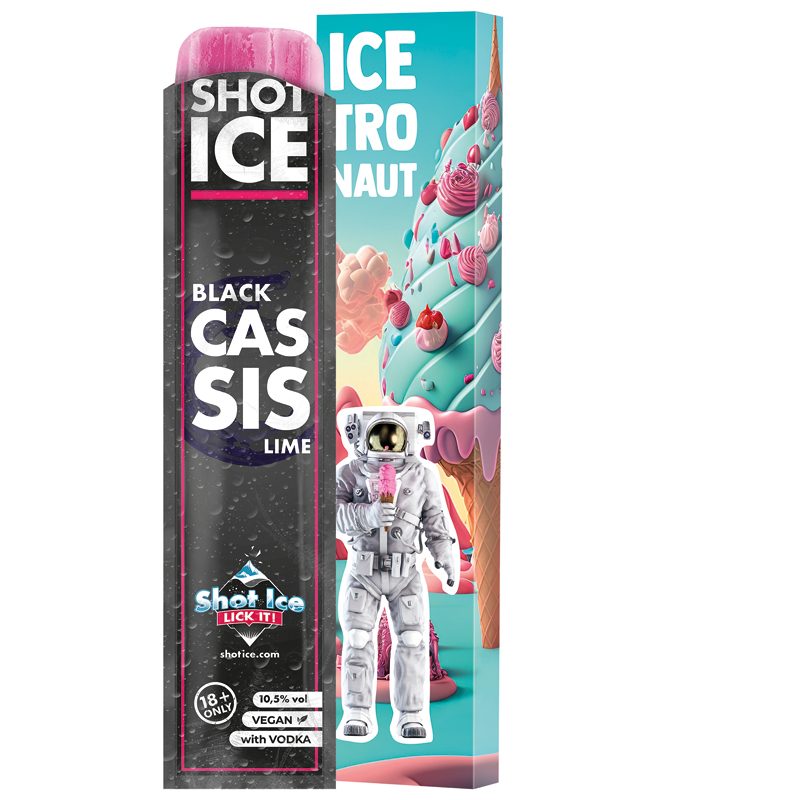 Long Box, Shot Ice - Black Cassis Lime 10,5% vol.
