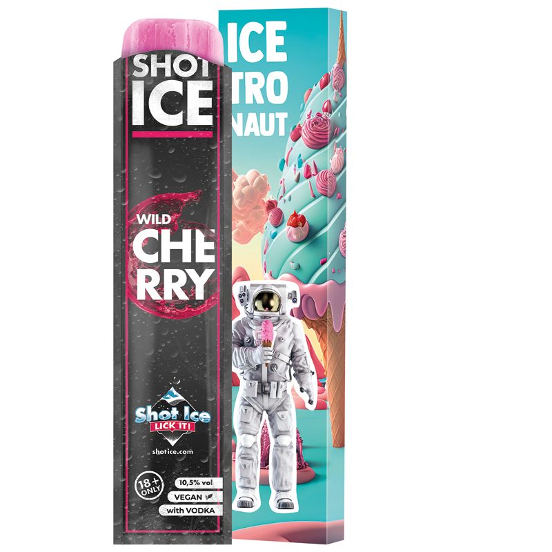 Long Box, Shot Ice - Wild Cherry 10,5% vol.