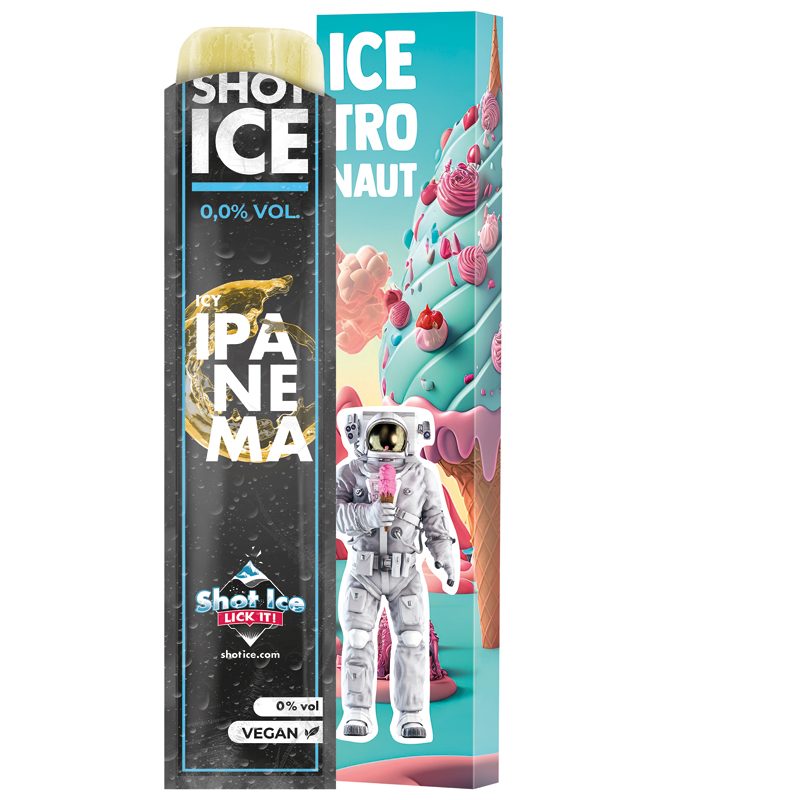 Long Box, Shot Ice - Icy Ipanema, alkoholfrei