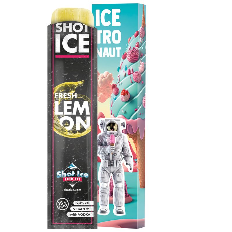 Long Box, Shot Ice - Fresh Lemon 10,5% vol.