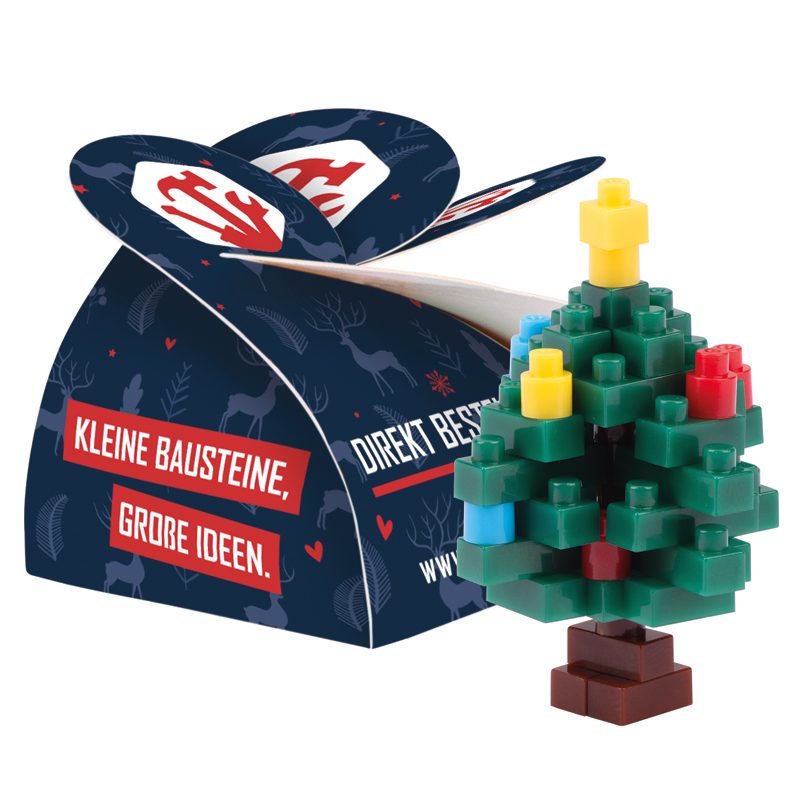 Kleines Präsent, BRIXIES Weihnachtsbaum