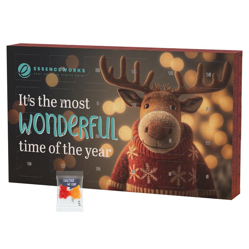 Adventskalender Eco L, Trolli Team Gummibärchen