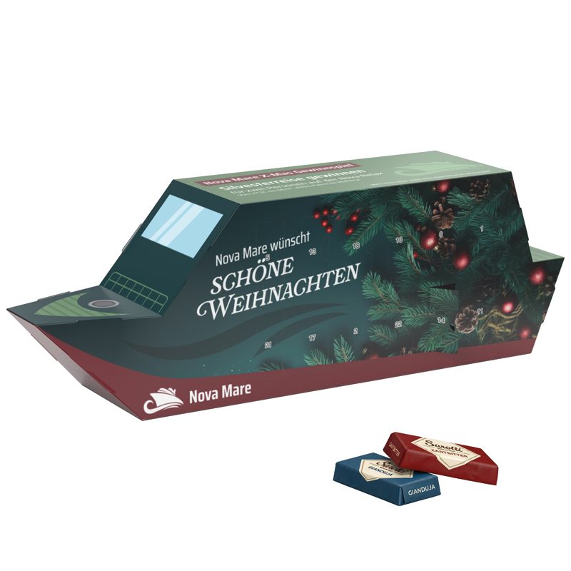 Adventskalender Schiff, Sarotti Täfelchen