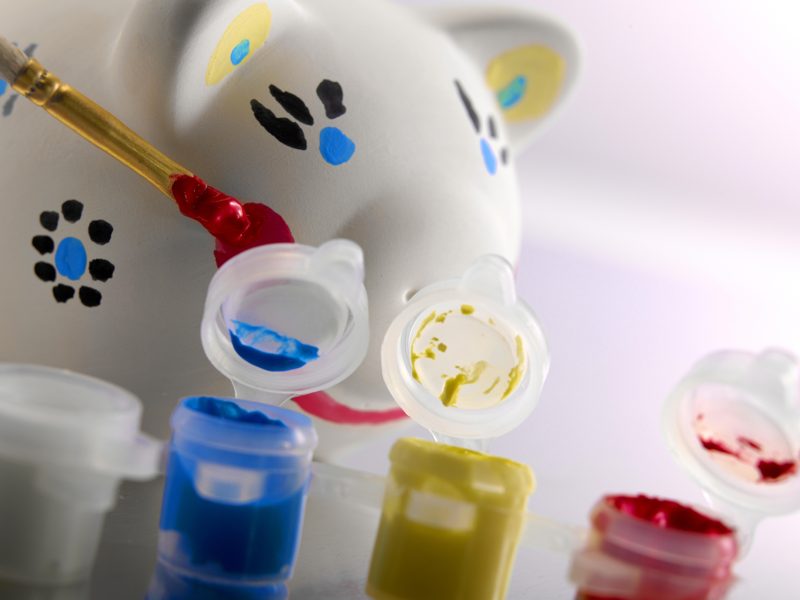 Sparschwein Monika – weitere Ansicht
