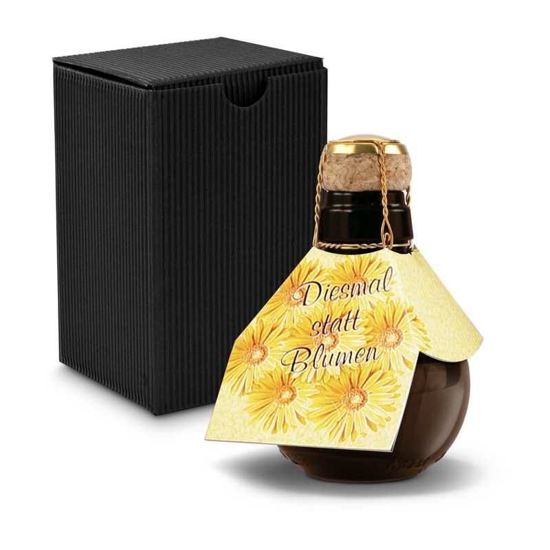 Kleinste Sektflasche der Welt! Diesmal statt Blumen - Inklusive