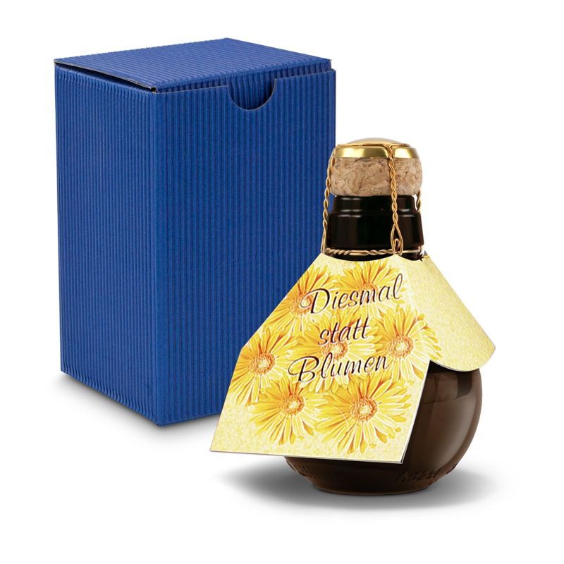 Kleinste Sektflasche der Welt! Diesmal statt Blumen - Inklusive