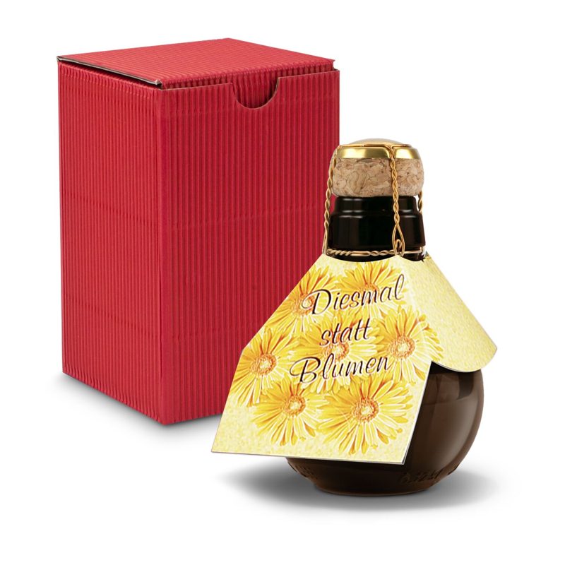 Kleinste Sektflasche der Welt! Diesmal statt Blumen - Inklusive