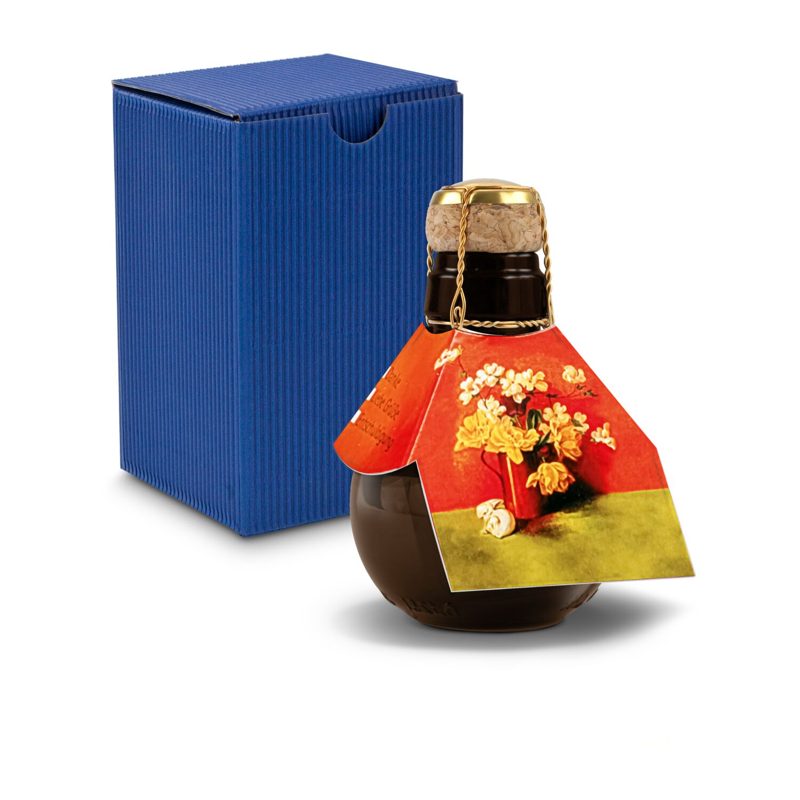 Kleinste Sektflasche der Welt! Blumengesteck - Inklusive