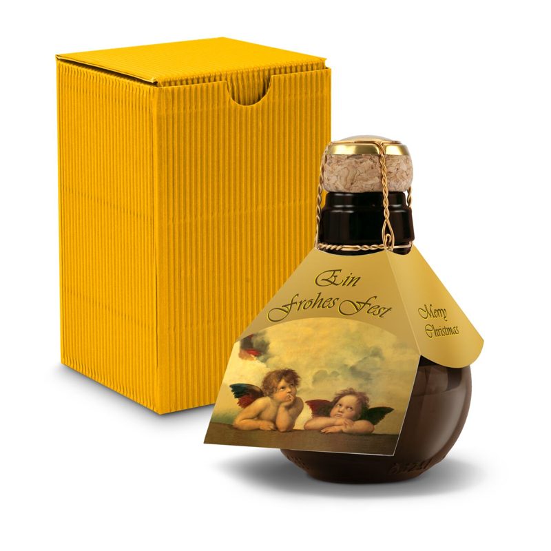 Kleinste Sektflasche der Welt! Raffael - Inklusive Geschenkkarton in