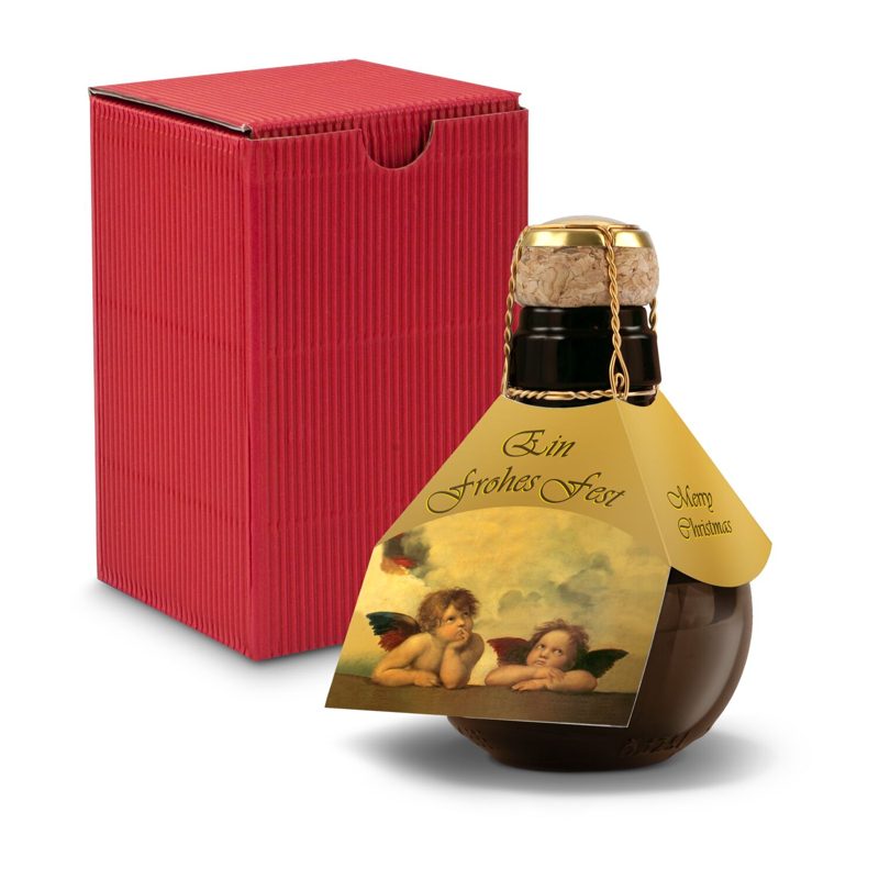 Kleinste Sektflasche der Welt! Raffael - Inklusive Geschenkkarton in