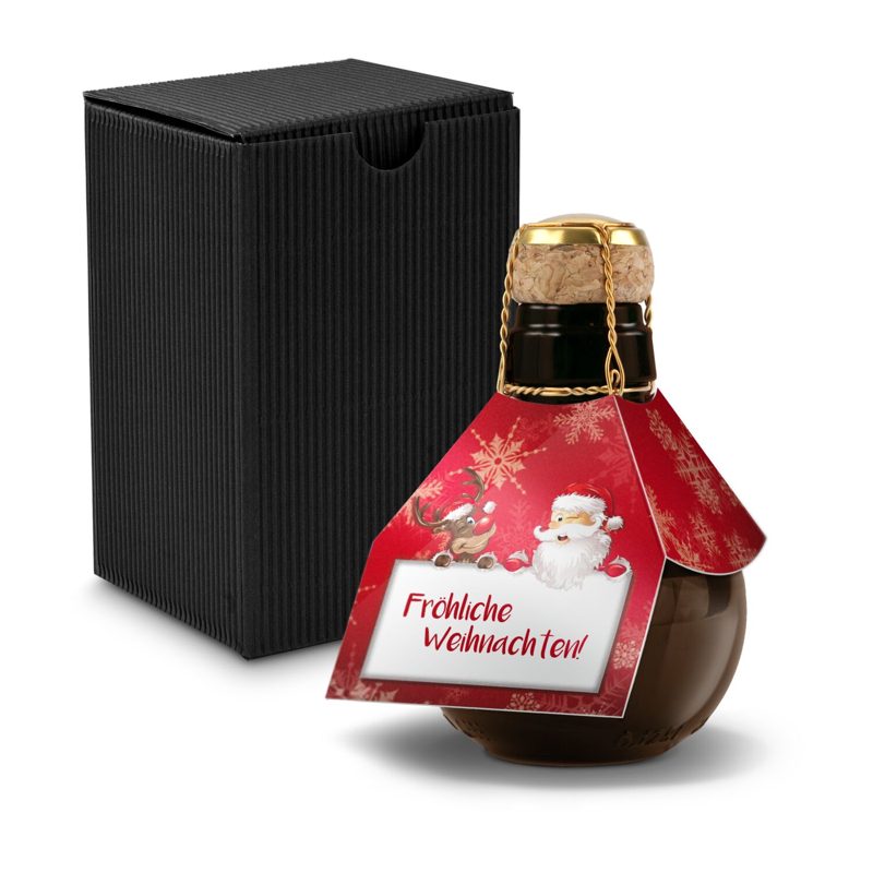 Kleinste Sektflasche der Welt! Fröhliche Weihnachten - Inklusive