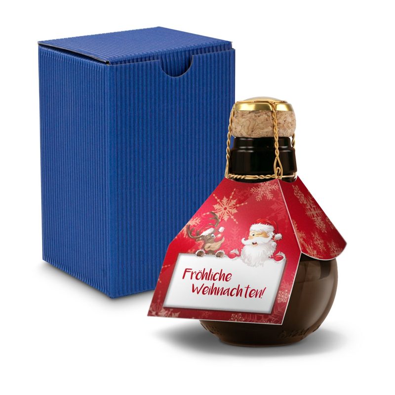 Kleinste Sektflasche der Welt! Fröhliche Weihnachten - Inklusive