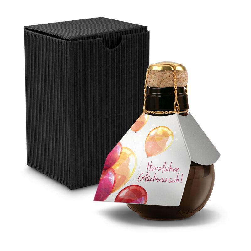 Kleinste Sektflasche der Welt! Herzlichen Glückwunsch - Inklusive