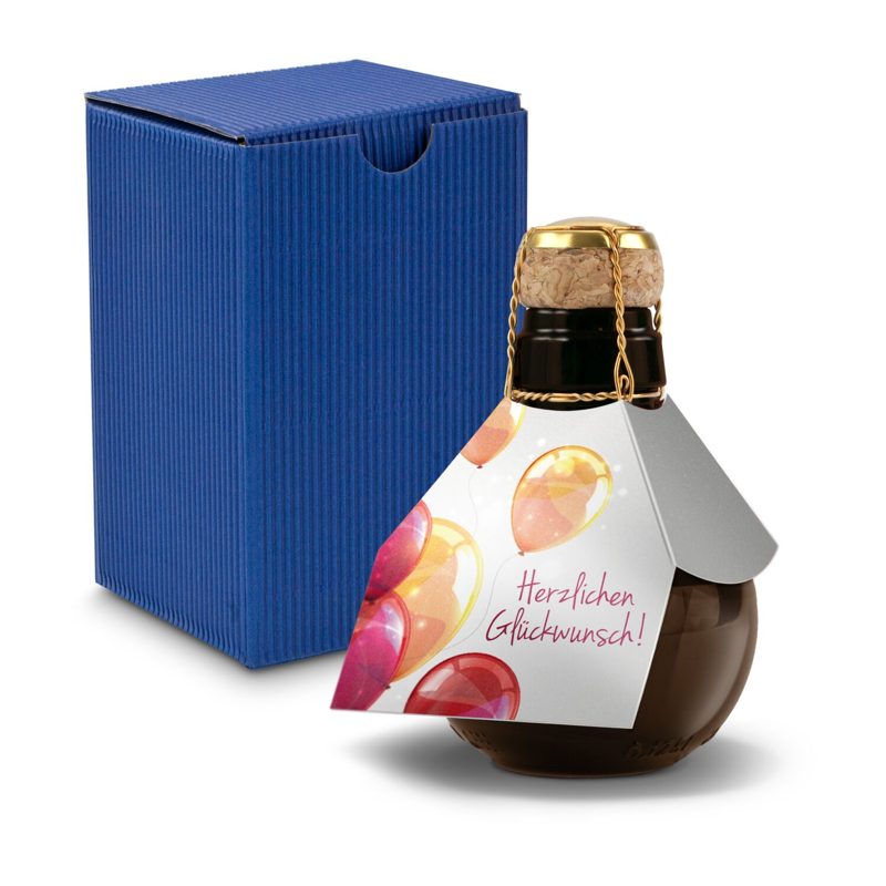 Kleinste Sektflasche der Welt! Herzlichen Glückwunsch - Inklusive