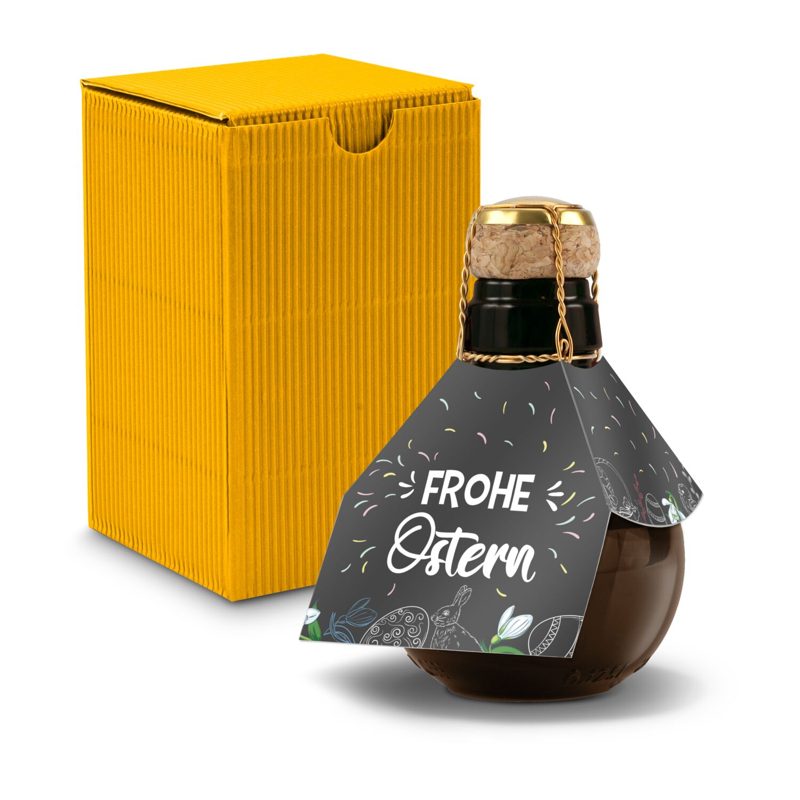 Kleinste Sektflasche der Welt! Frohe Ostern - Inklusive