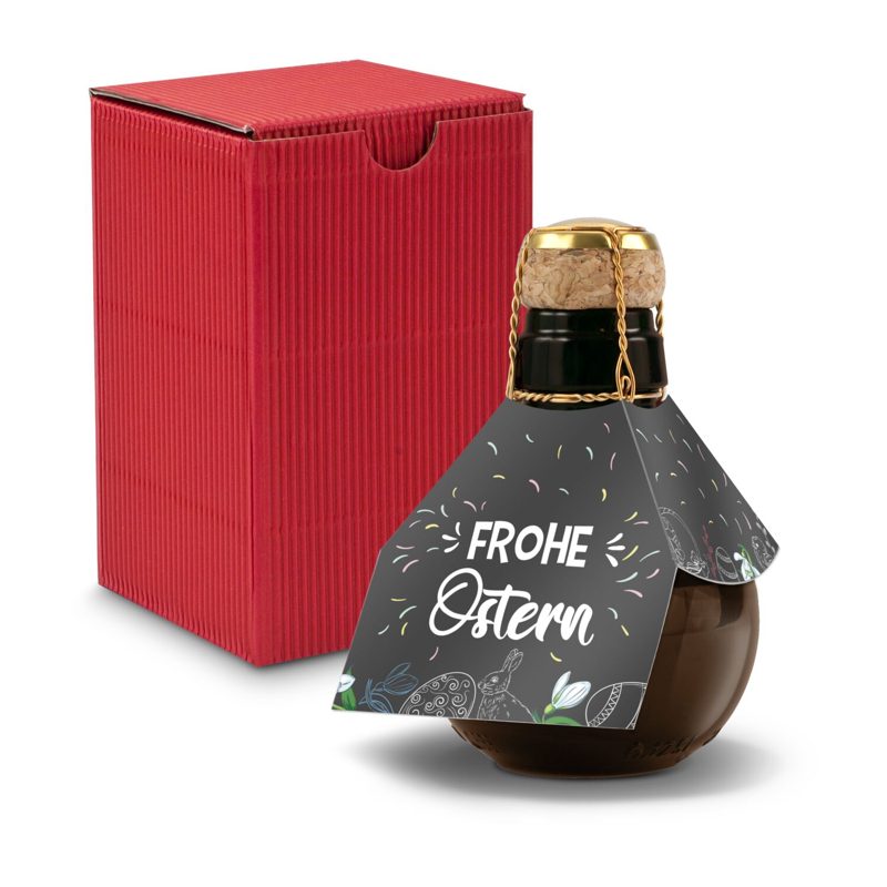 Kleinste Sektflasche der Welt! Frohe Ostern - Inklusive