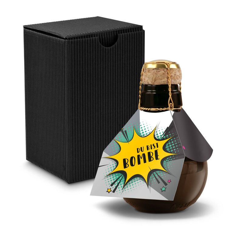 Kleinste Sektflasche der Welt! Du bist Bombe - Inklusive