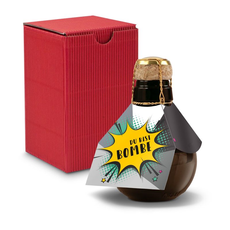 Kleinste Sektflasche der Welt! Du bist Bombe - Inklusive