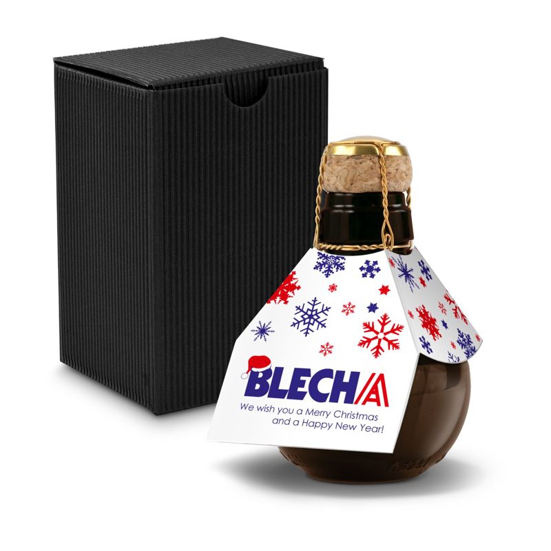 Kleinste Sektflasche der Welt! Eigendesign - Inklusive Geschenkkarton
