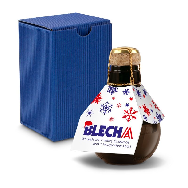 Kleinste Sektflasche der Welt! Eigendesign - Inklusive Geschenkkarton