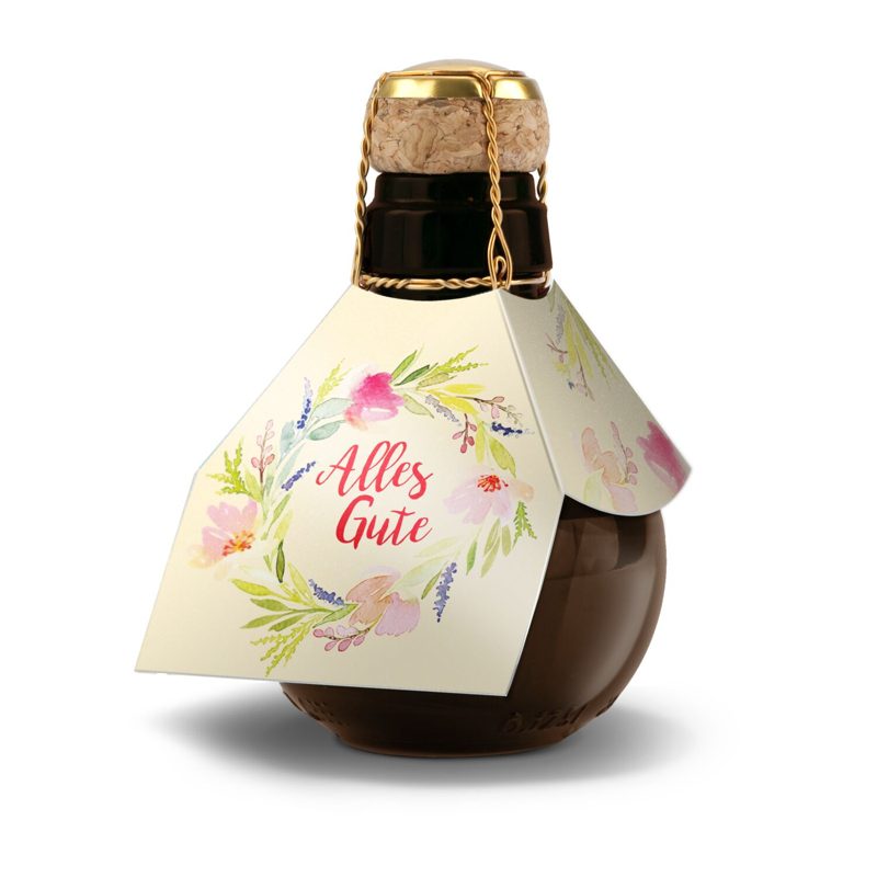 Kleinste Sektflasche der Welt! Alles Gute - Ohne Geschenkkarton