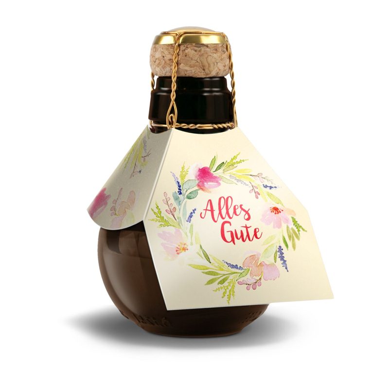 Kleinste Sektflasche der Welt! Alles Gute - Ohne Geschenkkarton – weitere Ansicht