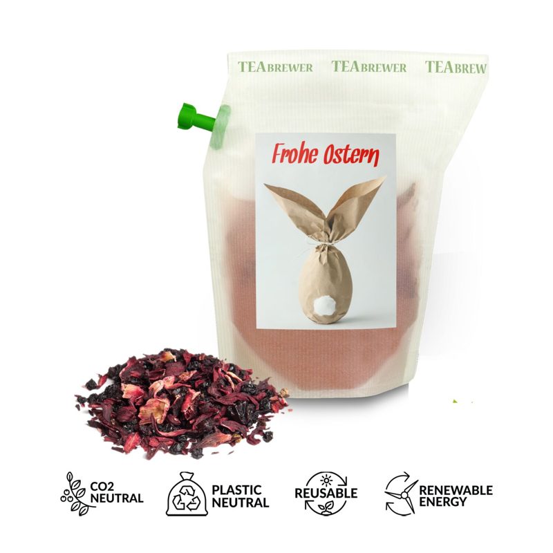 Oster-Tee, Tasty Berry - Hase
