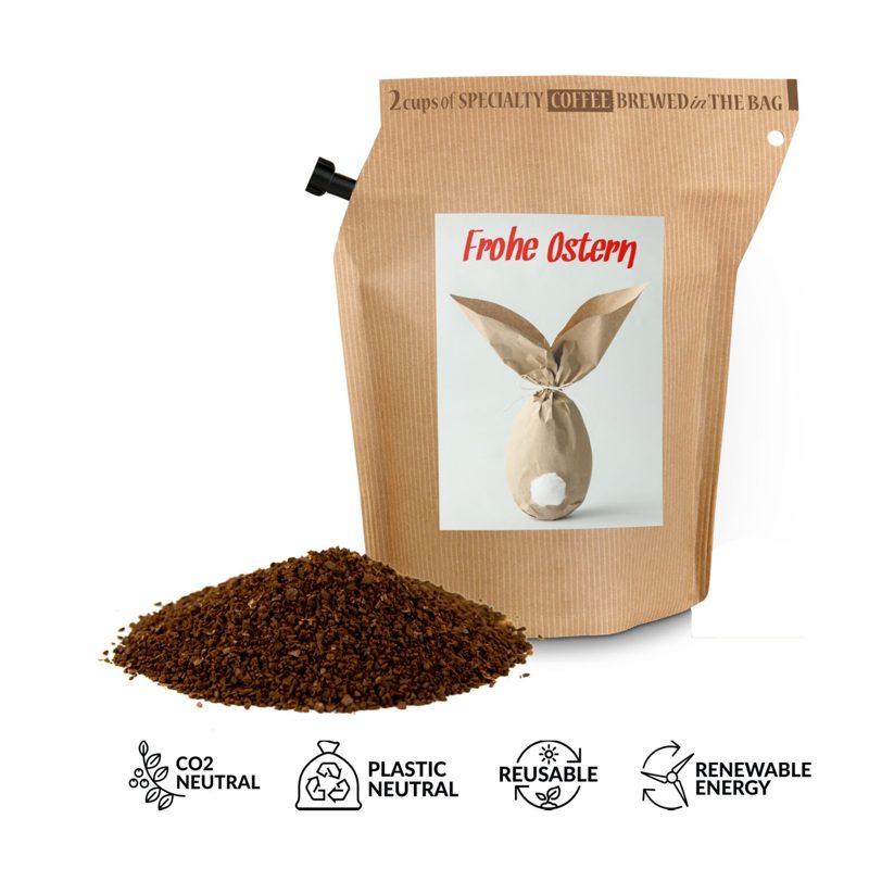 Oster-Kaffee - Hase