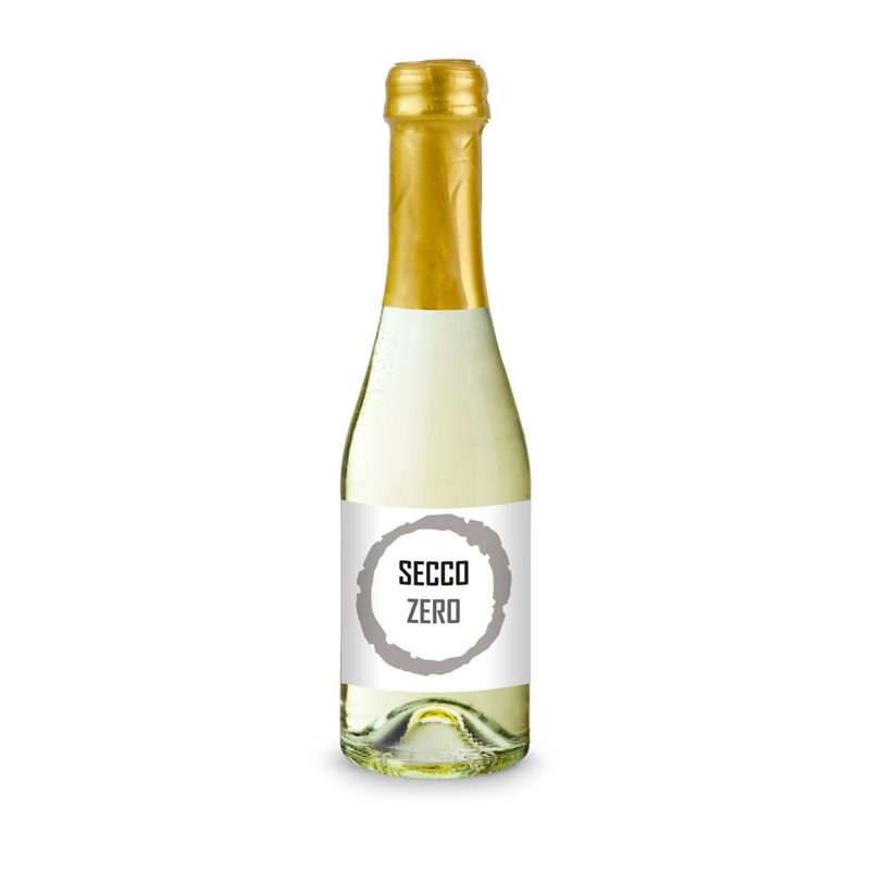Secco ZERO - Schäumendes Getränk aus alkoholfreiem Wein - Flasche