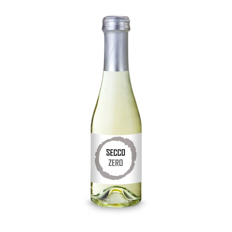 Secco ZERO - Schäumendes Getränk aus alkoholfreiem Wein - Flasche