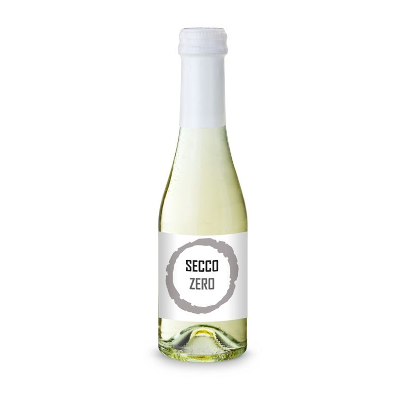 Secco ZERO - Schäumendes Getränk aus alkoholfreiem Wein - Flasche