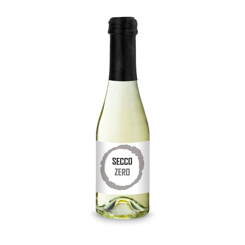 Secco ZERO - Schäumendes Getränk aus alkoholfreiem Wein - Flasche