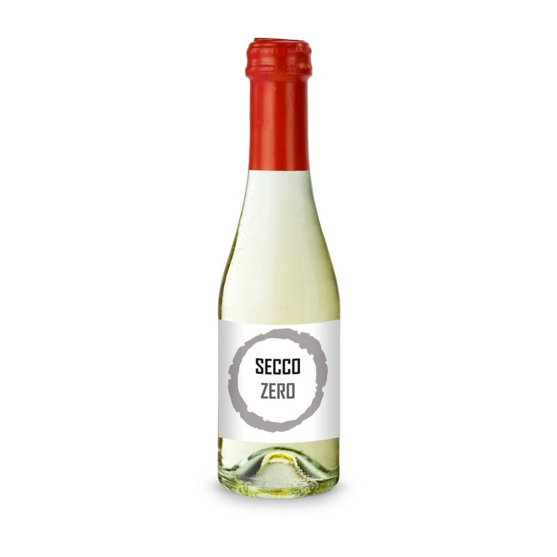 Secco ZERO - Schäumendes Getränk aus alkoholfreiem Wein - Flasche