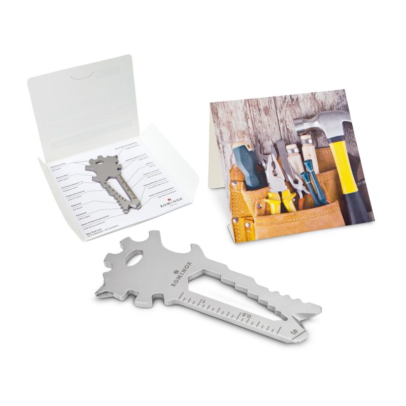 ROMINOX® Key Tool Lion (22 Funktionen) im Motiv-Mäppchen Werkzeug