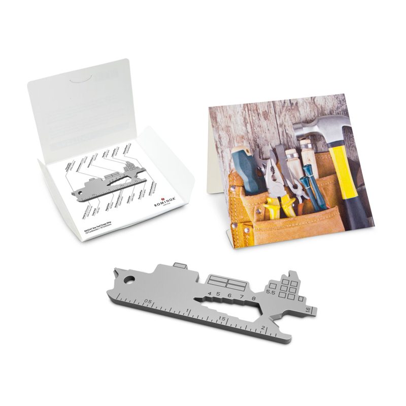 ROMINOX® Key Tool Cargo Ship / Containerschiff (19 Funktionen) im