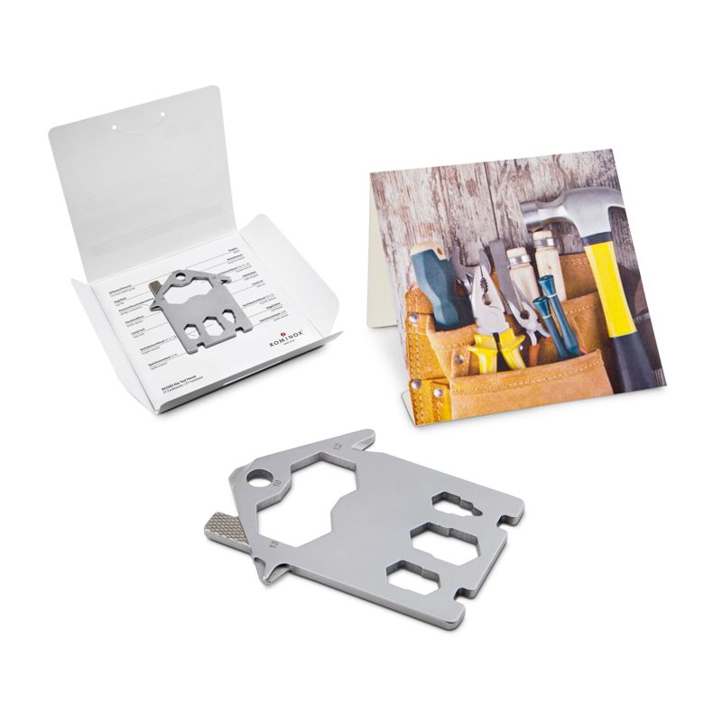 ROMINOX® Key Tool House / Haus (21 Funktionen) im Motiv-Mäppchen