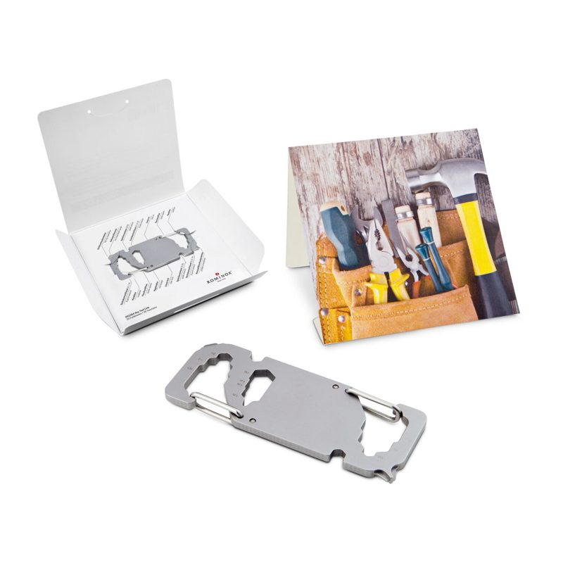 ROMINOX® Key Tool Link (20 Funktionen) im Motiv-Mäppchen Werkzeug