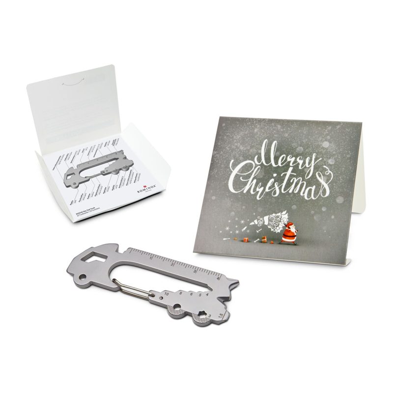 ROMINOX® Key Tool Truck / LKW (22 Funktionen) im Motiv-Mäppchen Merry