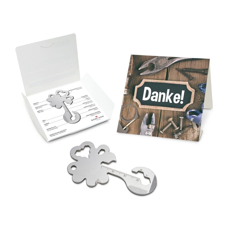 ROMINOX® Key Tool Lucky Charm / Kleeblatt Glücksbringer (19