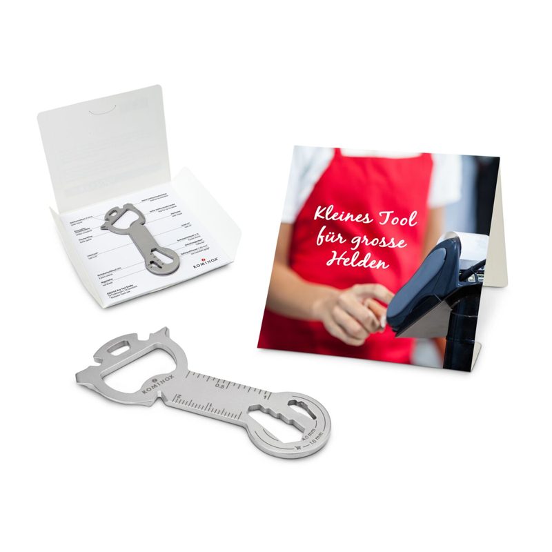 ROMINOX® Key Tool Snake (19 Funktionen) im Motiv-Mäppchen Große